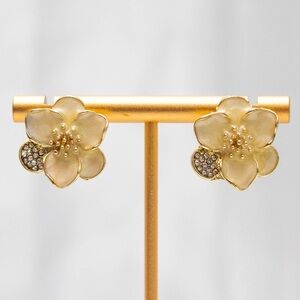 ✨Zara Camden Flower Rhinestone Earrings